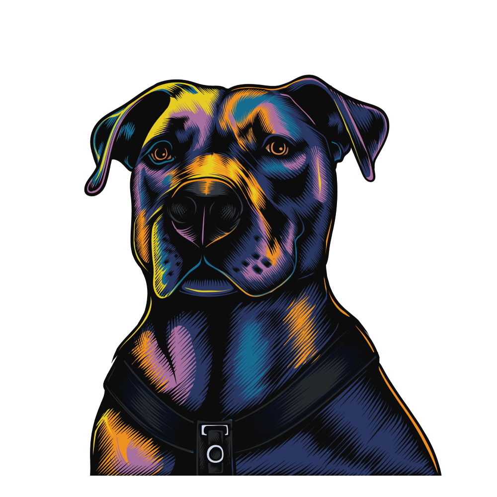 Fairhundst Hundeschule Logo – stilisierter Hundekopf