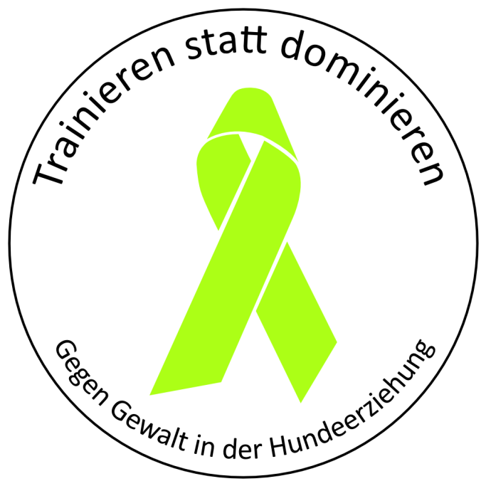 Siegel „Trainieren statt dominieren – gegen Gewalt in der Hundeerziehung“
